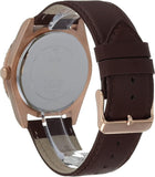 Guess Connoisseur Blue Dial Brown Leather Strap Watch For Men - GW0353G2 Authentic Buy Shop Now