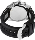 Guess Intrepid Chronograph Black Dial Two Tone Steel Strap Watch for Men - W0167G1 Authentic Buy Shop Now