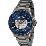 Maserati SFIDA Automatic Blue Dial Silver Steel Strap Watch For Men - R8823140001 Authentic Buy Shop Now