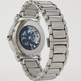 Emporio Armani Meccanico Automatic Silver Dial Silver Steel Strap Watch for Men - AR60006 Authentic Buy Shop Now