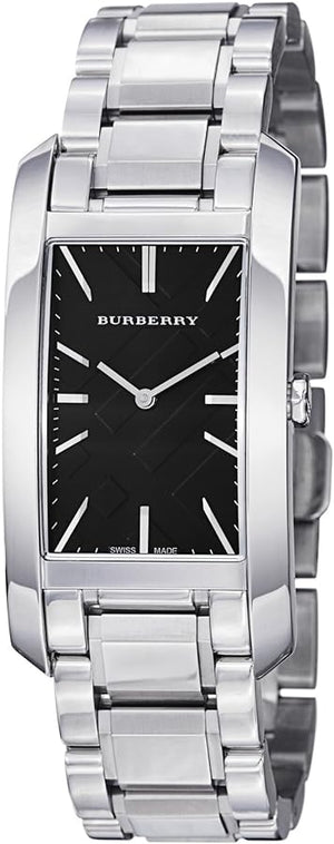 Burberry Heritage Black Dial Silver Steel Strap Watch For Women - BU9401 Authentic Buy Shop Now