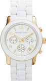 Michael Kors Runway White Dial White Steel Strap Watch for Women - MK5145 Authentic Buy Shop Now