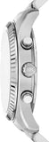Michael Kors Lexington Chronograph Blue Dial Silver Steel Strap Watch for Men - MK9165 Authentic Buy Shop Now
