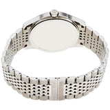 Gucci G Timeless Black Dial Silver Steel Strap Watch For Men - YA126402 Authentic Buy Shop Now