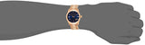 Michael Kors Runway Blue Dial Rose Gold Stainless Steel Strap Watch for Women - MK7065 Authentic Buy Shop Now