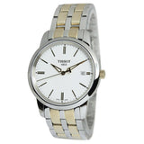 Tissot T Classic Dream White Dial Two Tone Steel Strap Watch for Men - T033.410.22.011.01 Authentic Buy Shop Now