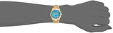 Michael Kors Runway Hunger Stop100 Series Blue Dial Gold Steel Strap Watch for Women - MK5815 Authentic Buy Shop Now