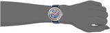 Fossil Boyfriend Skeleton Blue Dial Blue Leather Strap Watch for Women - ME3136 Authentic Buy Shop Now
