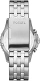 Fossil FB-01 Chronograph Black Dial Silver Steel Strap Watch for Men - FS5827 Authentic Buy Shop Now