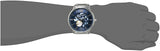 Emporio Armani Renato Automatic Blue Dial Grey Steel Strap Watch For Men - AR60056 Authentic Buy Shop Now