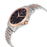 Gucci G Timeless Black Dial Two Tone Steel Strap Watch For Women - YA126512 Authentic Buy Shop Now
