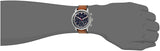 Fossil Goodwin Chronograph Blue Dial Brown Leather Strap Watch for Men - FS5414 Authentic Buy Shop Now