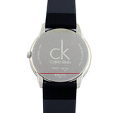 Calvin Klein Minimal Black Dial Black Leather Strap Watch for Men - K3M221CS Authentic Buy Shop Now