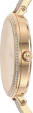 Michael Kors Jaryn Quartz Gold Dial Black Steel Strap Watch For Women - MK4544 Authentic Buy Shop Now