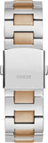 Guess Equity Multifunction Black Dial Two Tone Steel Strap Watch For Men - GW0703G4 Authentic Buy Shop Now