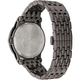 Versace Viamond Quartz Black Dial Grey Steel Strap Watch For Men - VEPO00520 Authentic Buy Shop Now