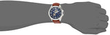 Tommy Hilfiger Bruce Analog Blue Dial Brown Leather Strap Watch for Men - 1791278 Authentic Buy Shop Now