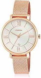 Fossil Jacqueline Mother of Pearl White Dial Gold Mesh Strap Watch for Women - ES4352 Authentic Buy Shop Now