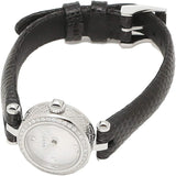 Gucci Diamantissima Diamonds Mother of Pearl Dial Black Leather Strap Watch For Women - YA141511 Authentic Buy Shop Now