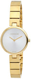 Calvin Klein Authentic Silver Dial Gold Steel Strap Watch for Women - K8G23546 Authentic Buy Shop Now