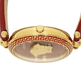 Versace Palazzo Empire Red Dial Red Leather Strap Watch for Women - VCO120017 Authentic Buy Shop Now