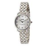 Coach Delancey Slim Silver Dial Silver Steel Strap Watch for Women - 14502781 Authentic Buy Shop Now