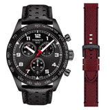 Tissot T Sport PRS 516 Chronograph Black Dial Black Leather Strap Watch for Men - T131.617.36.052.00 Authentic Buy Shop Now