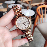Burberry The Classic Rose Gold Dial Rose Gold Steel Strap Watch for Women - BU10116 Authentic Buy Shop Now
