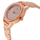 Michael Kors Slim Runway Rose Gold Dial Rose Gold Steel Strap Watch for Women - MK3591 Authentic Buy Shop Now