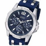 Guess Oasis Multifunction Blue Dial Two Tone Steel Strap Watch for Men- W0366G2 Authentic Buy Shop Now