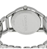 Calvin Klein Stately White Dial Silver Steel Strap Watch for Women - K3G23126 Authentic Buy Shop Now