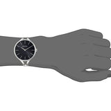 Calvin Klein Graphic Black Dial Silver Steel Strap Watch for Women - K7E23141 Authentic Buy Shop Now