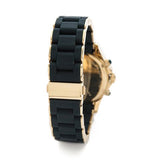 Marc Jacobs Rock Chronograph Green Dial Green Silicone Strap Watch for Women - MBM2597 Authentic Buy Shop Now