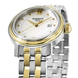 Tissot T Classic Bridgeport Mother of Pearl Dial Two Tone Steel Strap Watch For Women - T097.010.22.116.00 Authentic Buy Shop Now