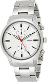Fossil Townsman White Dial Silver Steel Strap Watch for Men - FS5346 Authentic Buy Shop Now