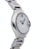Cartier Ballon Bleu de Cartier Diamonds Silver Dial Silver Steel Strap Watch for Women - WE902073 Authentic Buy Shop Now