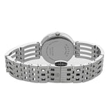 Movado Esperanza 28mm Black Dial Silver Steel Strap Watch For Women - 0607051 Authentic Buy Shop Now