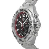 Tag Heuer Formula 1 Chronograph Black Dial Silver Steel Strap Watch for Men - CAZ101Y.BA0842 Authentic Buy Shop Now