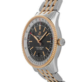Breitling Navitimer Automatic 41mm Grey Dial Silver Steel Strap Mens Watch - U17326211M1A1 Authentic Buy Shop Now