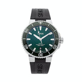 Oris Aquis Date Green Dial Black Rubber Strap Watch for Men - 0173377304157-0742464EB Authentic Buy Shop Now