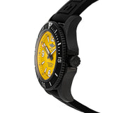 Breitling Superocean Automatic 46mm Yellow Dial Black Rubber Strap Watch for Men - M17368D71I1S1 Authentic Buy Shop Now