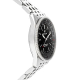 Breitling Navitimer Automatic 38mm Black Dial Stainless Steel Mens Watch - A17325241B1A1 Authentic Buy Shop Now