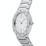 Bvlgari Bvlgari Lady Silver Dial Silver Steel Strap Watch for Women - BVLGARI103575 Authentic Buy Shop Now