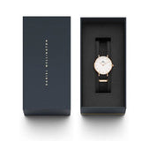 Daniel Wellington Classic Petite Cornwall White Dial Green NATO Strap Watch For Women - DW00100253 Authentic Buy Shop Now