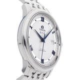 Omega De Ville Prestige Co-Axial Rhodium Silver Dial Silver Steel Strap Watch for Men - 424.10.40.20.02.001 Authentic Buy Shop Now
