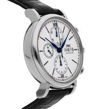IWC Portofino Chronograph White Dial Black Leather Strap Watch for Men - IW391024 Authentic Buy Shop Now