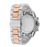 Michael Kors Ritz Chronograph White Dial Two Tone Steel Strap Watch For Women - MK6651 Authentic Buy Shop Now