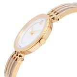 Movado Esperanza 28mm Mother of Pearl Dial Gold Steel Strap Watch For Women - 0607054 Authentic Buy Shop Now