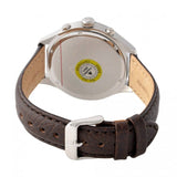 Tommy Hilfiger Gavin Chronograph White Dial Brown Leather Strap Watch for Men - 1791467 Authentic Buy Shop Now