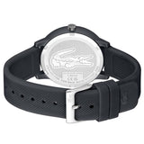 Lacoste 12.12 Move Gray Dial Gray Silicon Strap Watch for Men - 2011242 Authentic Buy Shop Now
